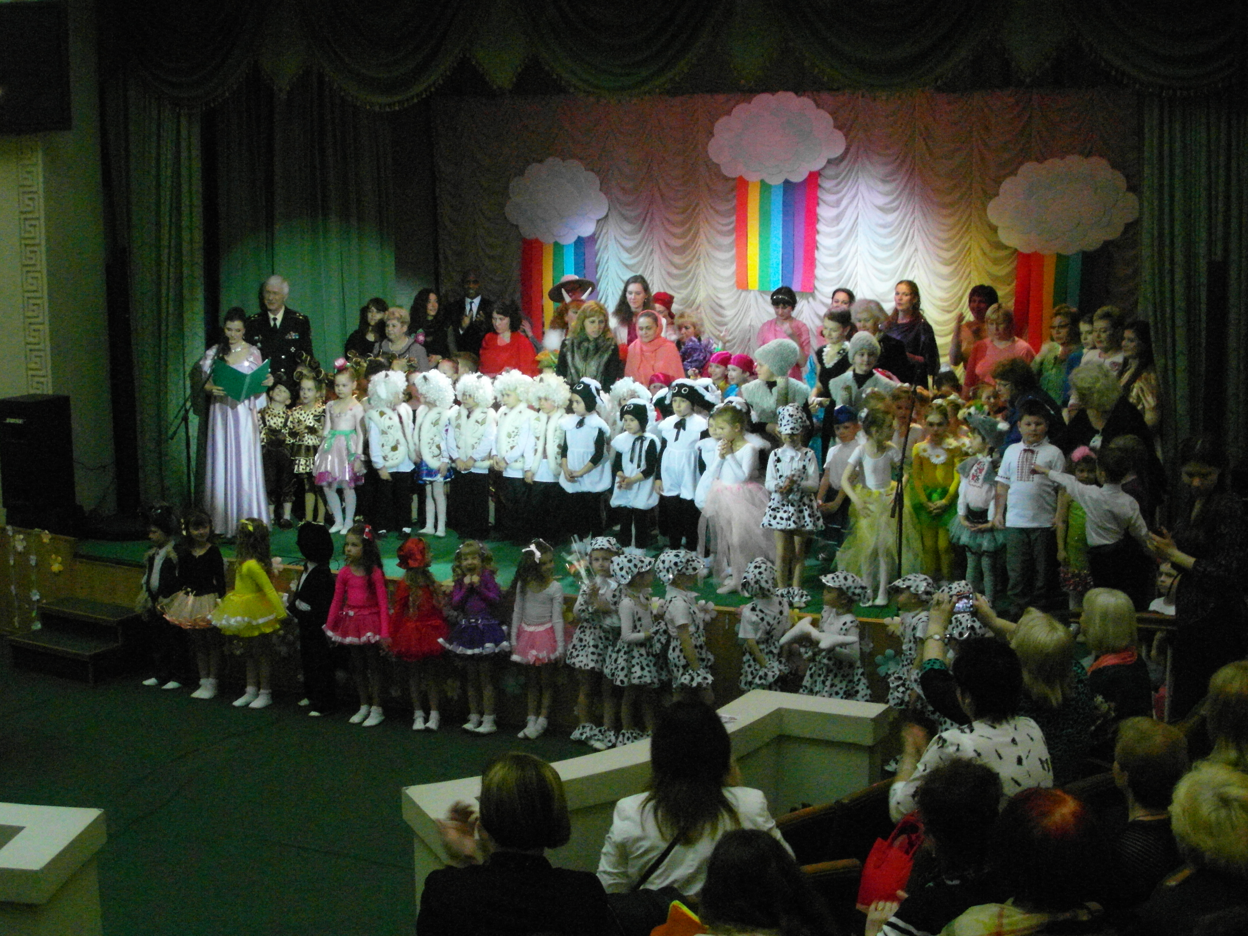 Співанкова райдуга дитинства — свято талантів дошкілля Шевченківського району Києва