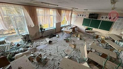 За час війни в Україні зруйновано або пошкоджено понад 500 закладів освіти