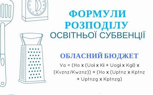 Чому техперсоналу шкіл не платять з освітньої субвенції Формула розподілу освітньої субвенції у 2017 році