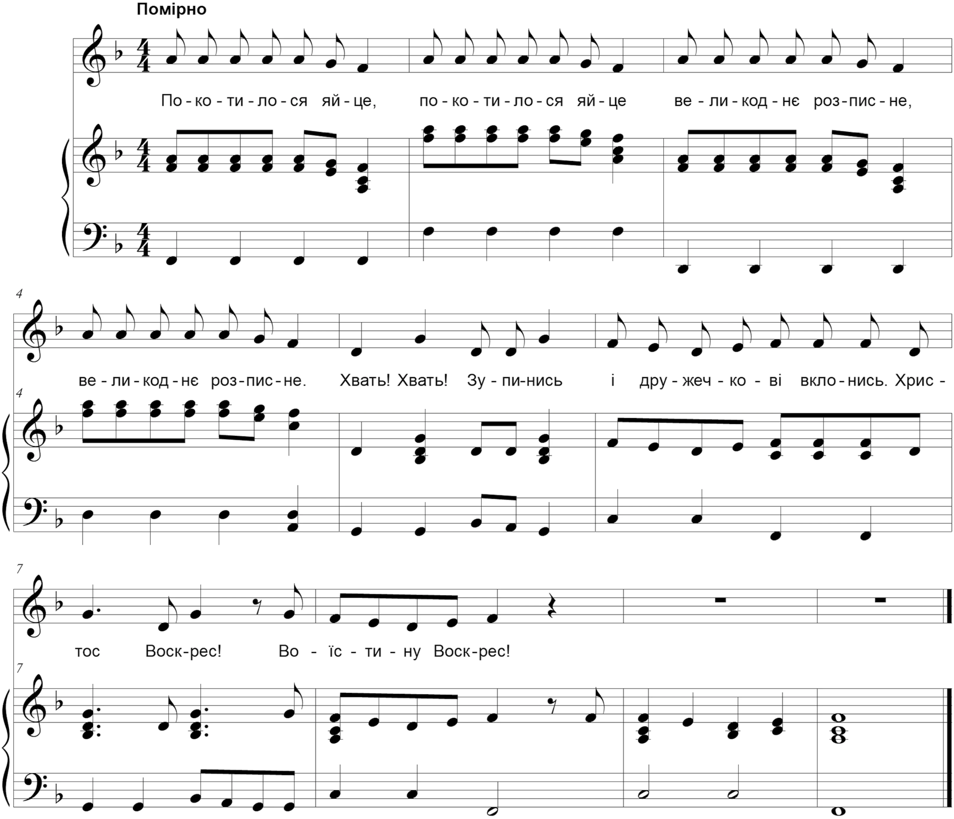 Пісні про Великдень для дітей