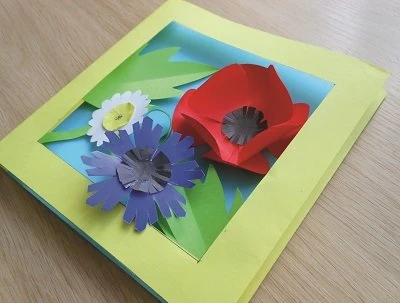 Об’ємна листівка: подарунок власноруч