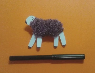 Овечка з ниток