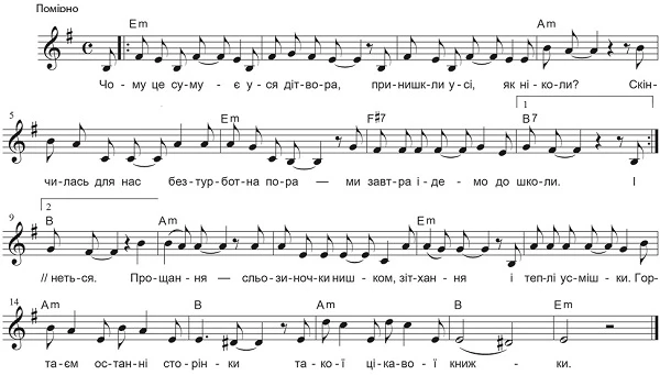 Чому це сумує уся дітвора | дитяча пісня Чому це сумує уся дітвора