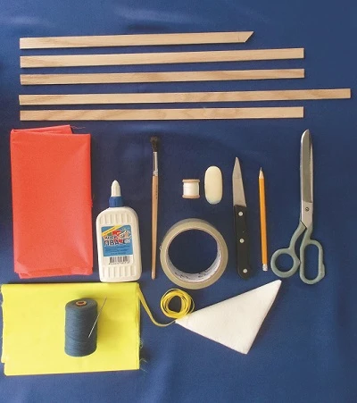 Як зробити повітряного змія своїми руками - матеріали Як зробити повітряного змія своїми руками - матеріали