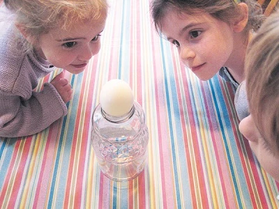 Дослід для дітей 