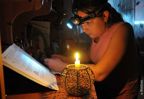 Відсутність світла в Україні 