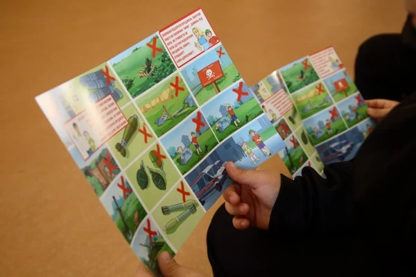 Заняття з мінної безпеки