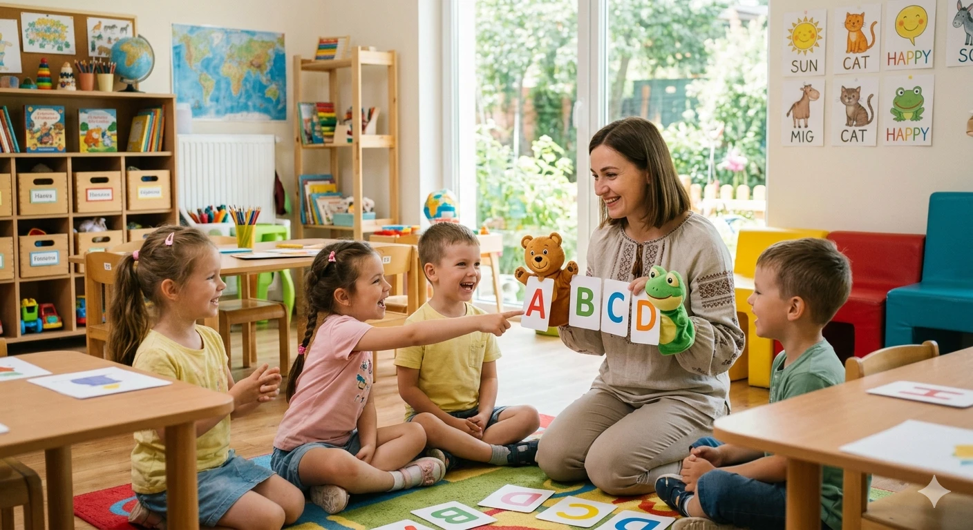Англійська у дитсадках із 2026 року: як закладам залучити фахівців та організувати навчання