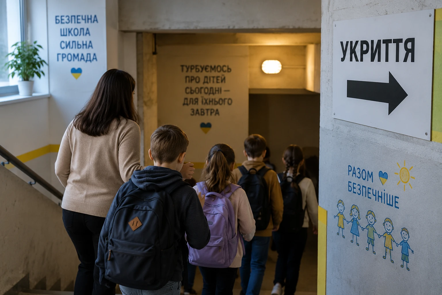 Освітянам пояснили, як діяти під час жовтого рівня повітряної загрози