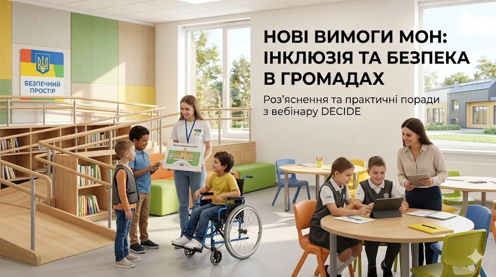 Безпека та інклюзія в освіті: зміни  
