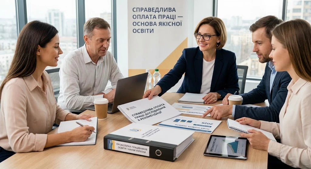 Опубліковано матеріали дослідження про нову модель оплати праці освітян