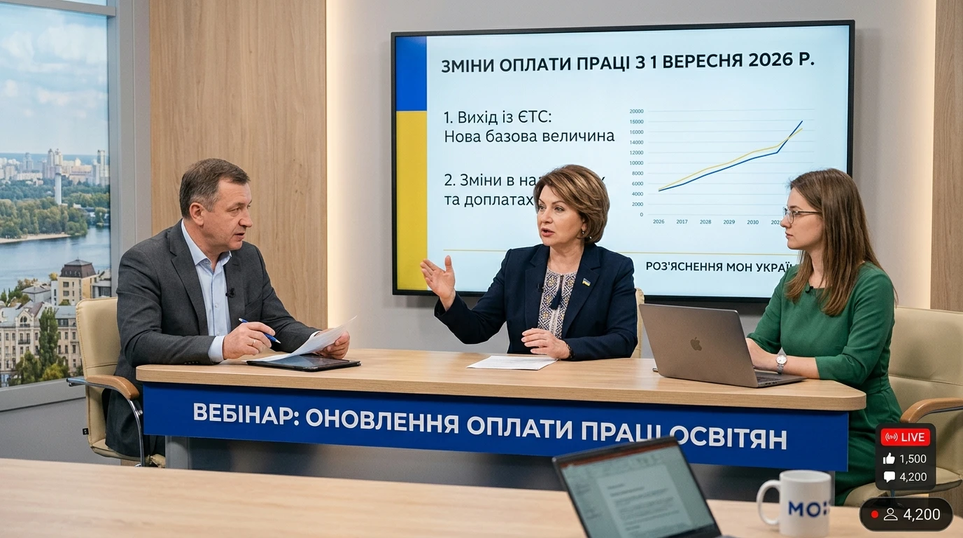 Нова система оплати праці освітян з 1 вересня: роз'яснення МОН і експертів