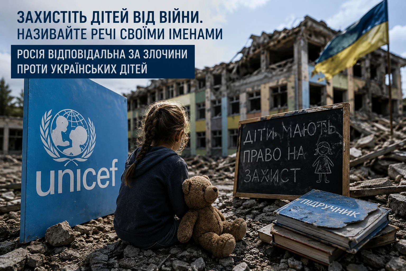 Комітет ВР закликав ЮНІСЕФ прямо називати Росію відповідальною за злочини проти українських дітей